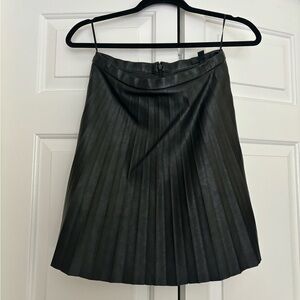 Black Pleated Skirt